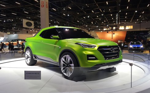 Phiên bản xe bán tải Hyundai Creta STC được giới thiệu - ảnh 1