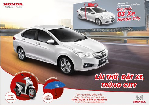 Honda Việt Nam triển khai chương trình lái thử trúng xe thật - ảnh 2