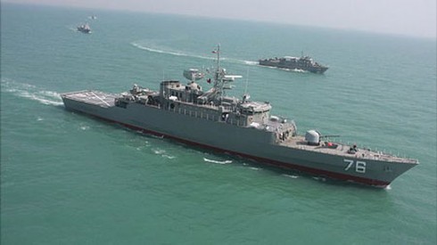 Iran đưa tàu khu trục hiện đại tự chế ra biển - ảnh 1