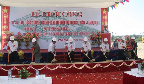 Khởi công xây dựng Trung tâm an điều dưỡng lực lượng tàu ngầm - ảnh 1