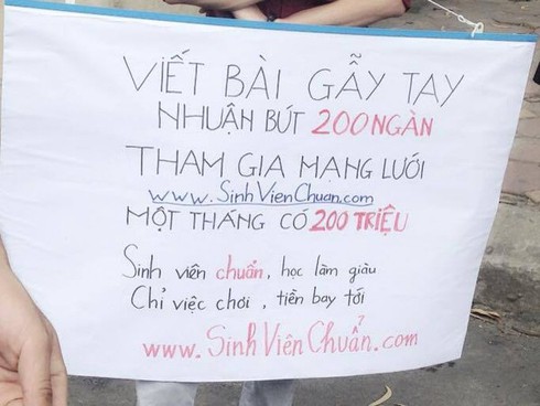 Sự thật về nhóm thanh niên mời vào mạng lưới