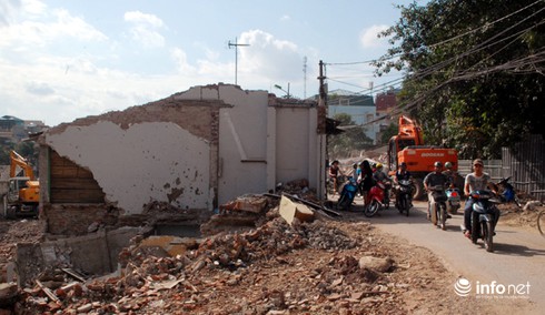 10 năm chưa xong 570m đường, Hà Nội đang cố