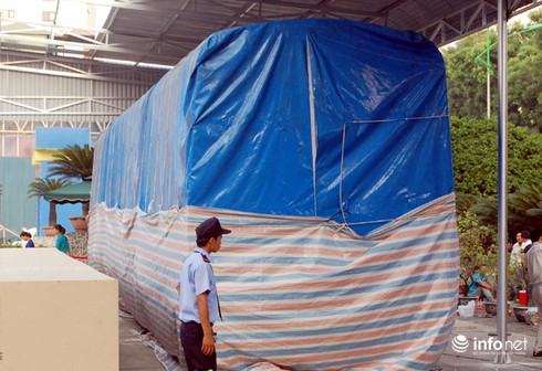 Tàu mẫu Cát Linh – Hà Đông “đắp chiếu” tại Triển lãm Giảng Võ - ảnh 2