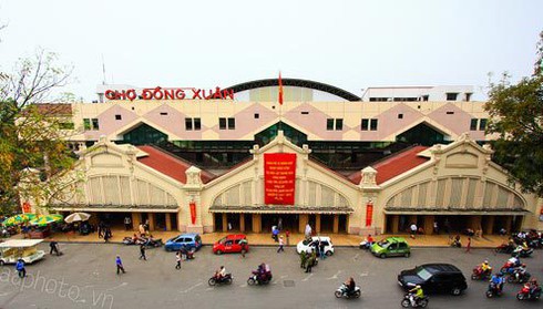 Hà Nội: Chợ Đồng Xuân sẽ chịu mức phí cao nhất 750.000 đồng/m2 - ảnh 1