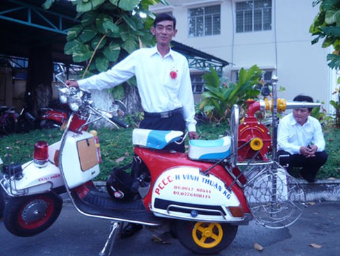 Lão nông đam mê sáng tạo máy móc phục vụ người dân - ảnh 1