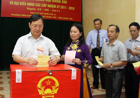 Hà Nội đôn đốc các đơn vị chuẩn bị tốt công tác bầu cử Quốc hội khóa XIV - ảnh 1