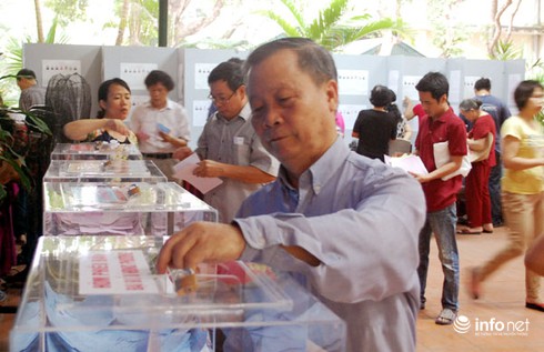 47 tỉnh thành có tỷ lệ cử tri đi bầu cử đạt trên 99% - ảnh 1