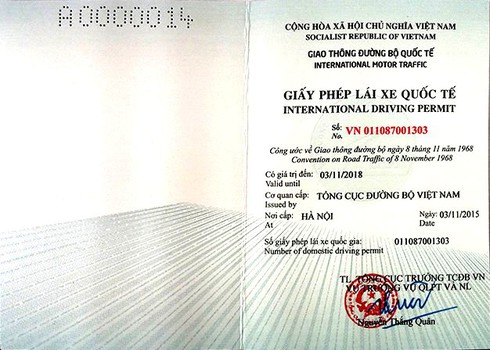 Từ hôm nay, người dân có thể xin cấp Giấy phép lái xe quốc tế tại nhà - ảnh 1