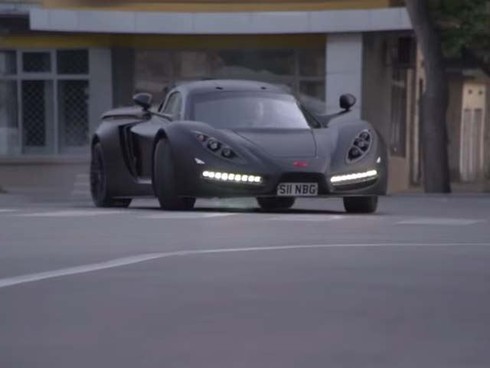 Cận cảnh siêu phẩm xe đua thương mại SIN Cars R1 trên phố - ảnh 1