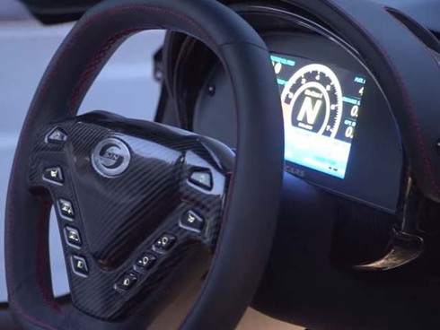 Cận cảnh siêu phẩm xe đua thương mại SIN Cars R1 trên phố - ảnh 3