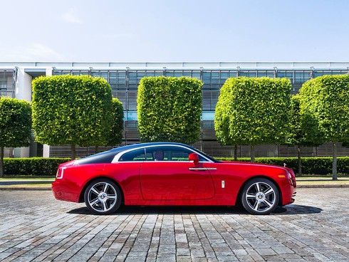 Có gì trên phiên bản Rolls-Royce Wraith đỏ đen độc nhất - ảnh 4