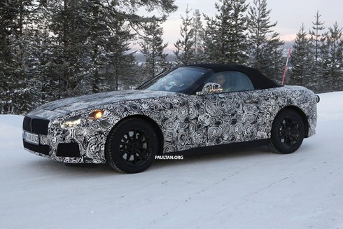 BMW Z5 bít bùng thử nghiệm trên đường tuyết - ảnh 4