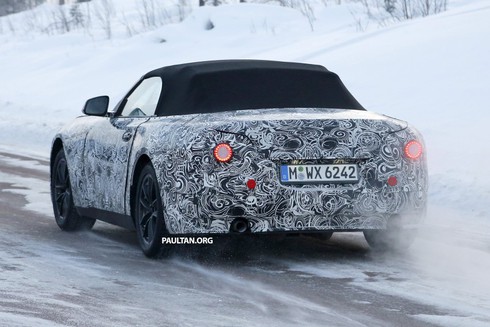 BMW Z5 bít bùng thử nghiệm trên đường tuyết - ảnh 7