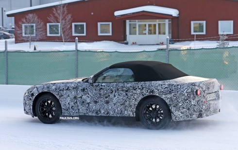 BMW Z5 bít bùng thử nghiệm trên đường tuyết - ảnh 6