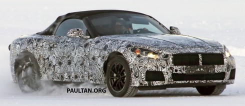 BMW Z5 bít bùng thử nghiệm trên đường tuyết - ảnh 8