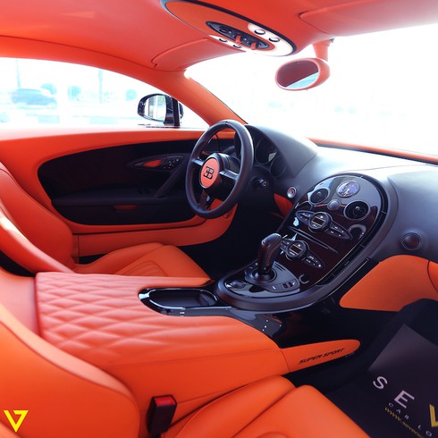 Ngắm xe Bugatti Veyron Super Sport có thiết kế đẹp nhất thế giới - ảnh 8