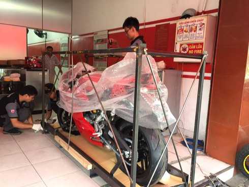 Xe Ducati 959 Panigale bản Thái đầu tiên giá 440 triệu đồng về Việt Nam - ảnh 3