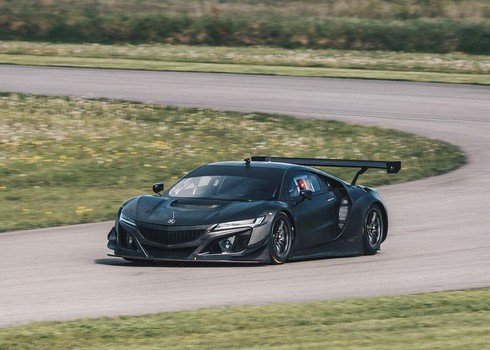 Xem trước Acura NSX GT3 trên đường thử trước ngày ra mắt - ảnh 1