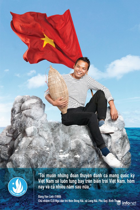 22 gương mặt trẻ tiêu biểu truyền cảm hứng qua bộ ảnh đặc biệt hướng về biển đảo - ảnh 4