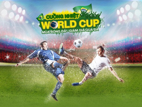 Khuấy động mùa World Cup 2014 hoành tráng với Lazada.vn - ảnh 1