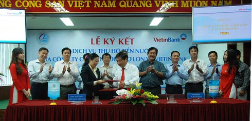 VietinBank triển khai dịch vụ thu hộ tiền nước - ảnh 2
