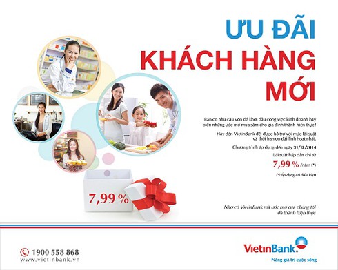 VietinBank: Ưu đãi khách hàng mới -Thêm cơ hội, nối thành công - ảnh 1