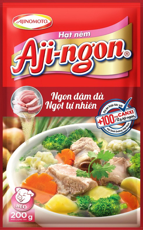 Aji-ngon Heo bổ sung thêm canxi vào thành phần - ảnh 1