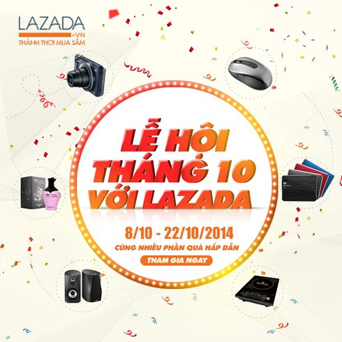 Lazada tưng bừng giảm giá từ 49% trong tháng 10 - ảnh 5
