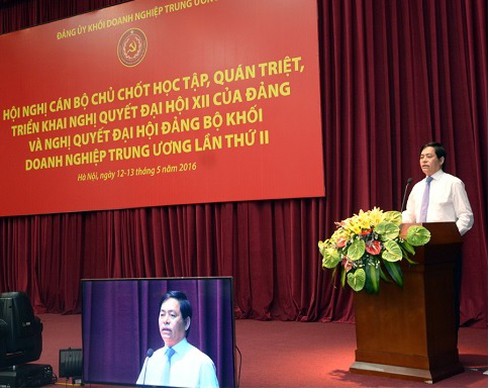 Khối doanh nghiệp TW triển khai Nghị quyết ĐH XII qua 8 điểm cầu truyền hình - ảnh 1