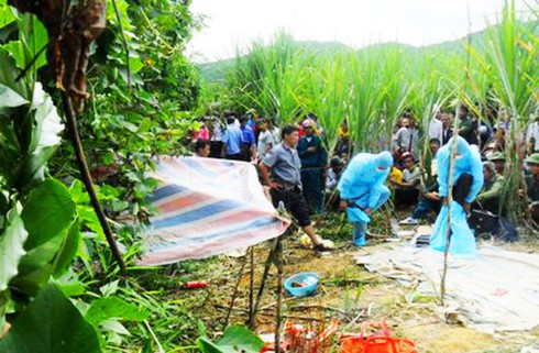 Nghệ An: Truy bắt đối tượng đâm hàng xóm tử vong tại ruộng mía - ảnh 1