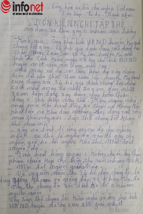 Hà Tĩnh: Gần 40 hộ dân cạnh Nhà máy rác Phú Hà kêu cứu - ảnh 3