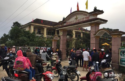 Hà Tĩnh: 2 đối tượng đột nhập trường mầm non định bắt cóc trẻ không thành? - ảnh 2