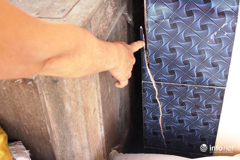 Thừa Thiên Huế: Phấp phỏng sống trong những ngôi nhà nứt toác vì mỏ đá nổ mìn - ảnh 3