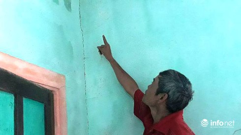 Thừa Thiên Huế: Phấp phỏng sống trong những ngôi nhà nứt toác vì mỏ đá nổ mìn - ảnh 8