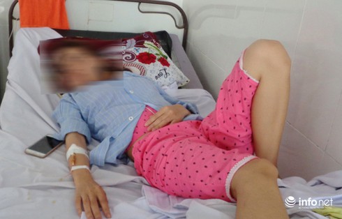 Hà Tĩnh: Nghi đánh vợ, bị triệu tập thì la hét tại đồn công an - ảnh 2