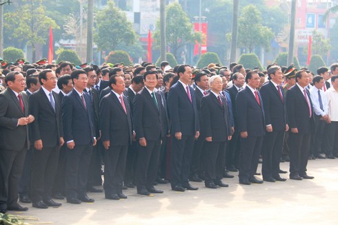 TBT Nguyễn Phú Trọng dự Lễ kỷ niệm 110 năm ngày sinh cố TBT Lê Duẩn - ảnh 4