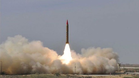 Pakistan thử nghiệm thành công tên lửa đạn đạo mới - ảnh 1