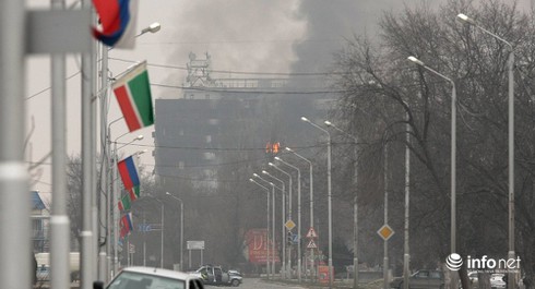 Nổ súng ở Chechnya, 10 cảnh sát thiệt mạng - ảnh 1