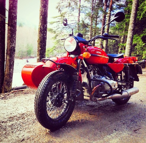 Sidecar Liên Xô bất ngờ