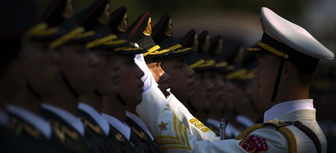 Quân đội Trung Quốc xuất hiện