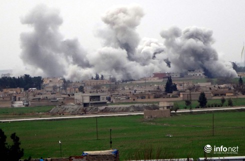 Nga bắt đầu không kích trở lại, phương Tây lo đổ vỡ lệnh ngừng bắn - ảnh 1