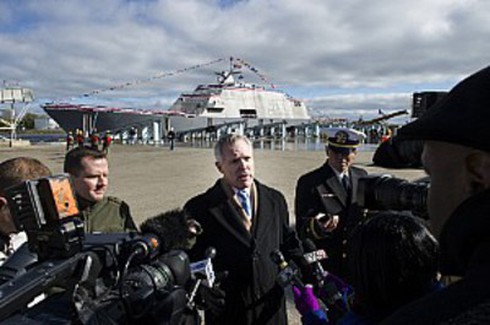 Mỹ chuẩn bị chào đón tàu chiến cận bờ hiện đại mới - ảnh 1