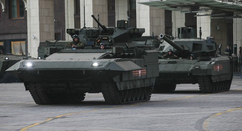 Xe tăng Nga chuẩn bị có đạn pháo thông minh 