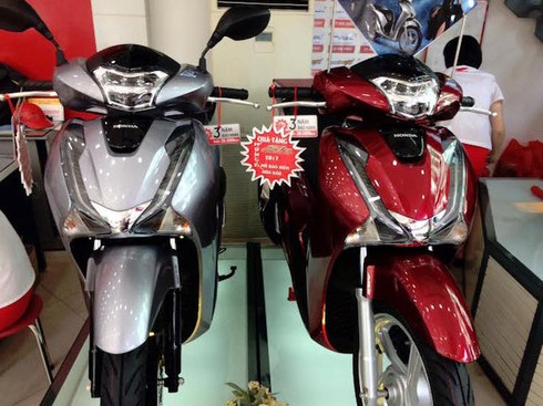 Bảng giá xe máy Honda mới nhất tháng 92017 tại Việt Nam