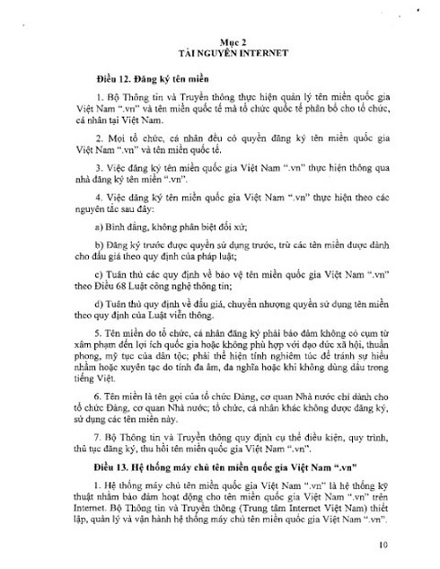 Toàn văn Nghị định số 72/2013/NĐ-CP về Quản lý, cung cấp, sử dụng dịch vụ Internet... - ảnh 10