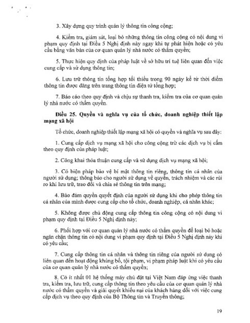 Toàn văn Nghị định số 72/2013/NĐ-CP về Quản lý, cung cấp, sử dụng dịch vụ Internet... - ảnh 19