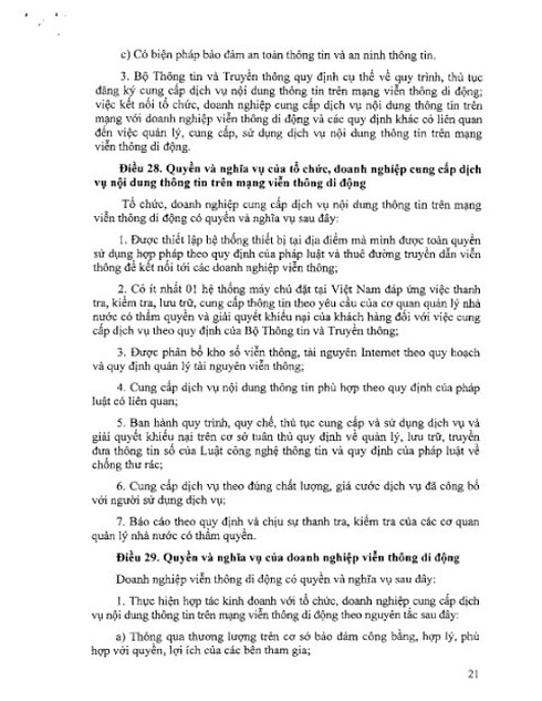 Toàn văn Nghị định số 72/2013/NĐ-CP về Quản lý, cung cấp, sử dụng dịch vụ Internet... - ảnh 21