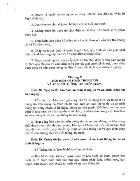 Toàn văn Nghị định số 72/2013/NĐ-CP về Quản lý, cung cấp, sử dụng dịch vụ Internet... - ảnh 29