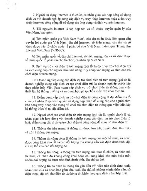 Toàn văn Nghị định số 72/2013/NĐ-CP về Quản lý, cung cấp, sử dụng dịch vụ Internet... - ảnh 3