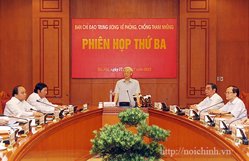 Ông Nguyễn Bá Thanh ký Thông báo kết luận về PCTN - ảnh 1